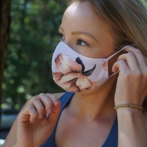 Handmade Lavender Roses Face Mask